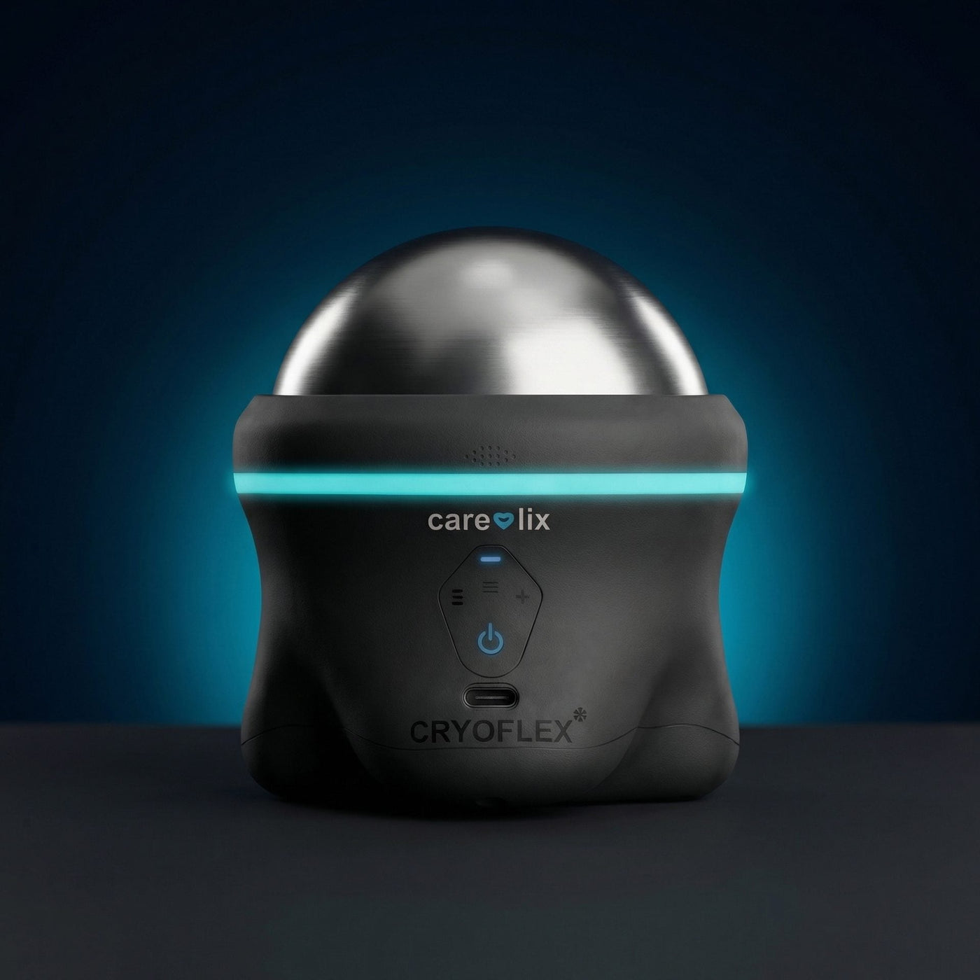 CryoFlex device on neutral background, product photography